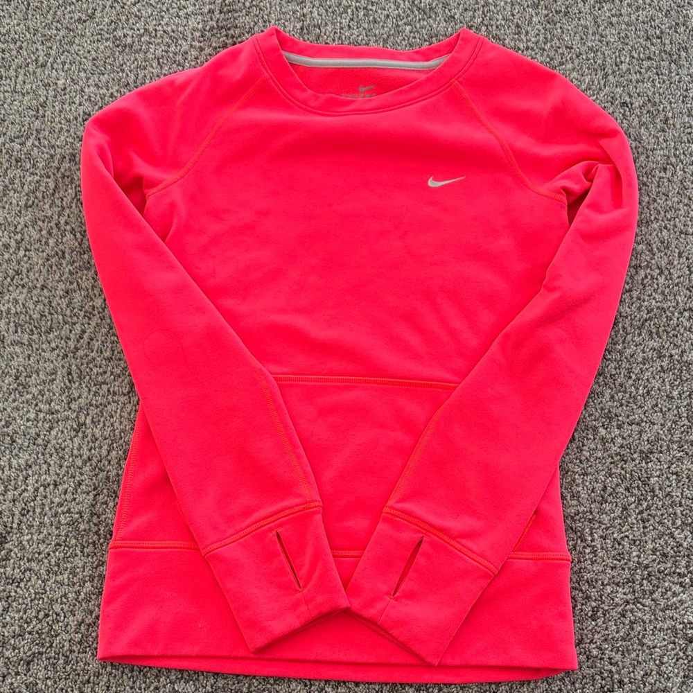 Nike Vibrant Pink Crewneck Top